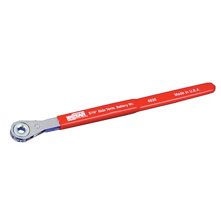 Lang Tools Extra Long Ratcheting Side Terminal Battery Wrench - 5/16" 6525